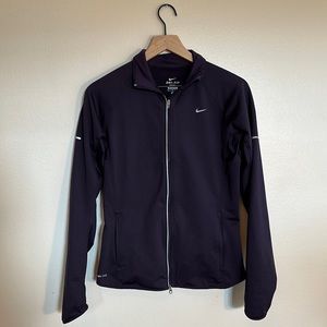 Nike Dri-Fit Jacket. Purple. Medium.